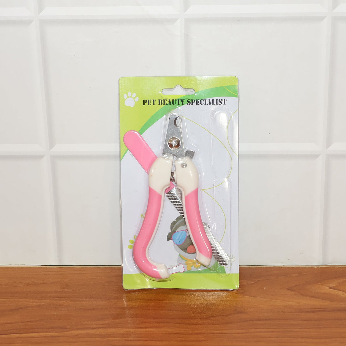 Pet Nail Clipper and File Set for Dogs and Cats, Home Pet Grooming Kit (1 Set)