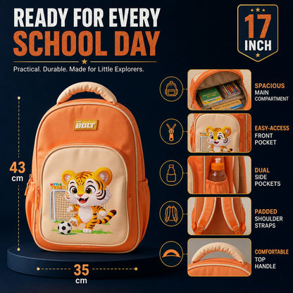 Cute Cartoon School Backpack – Lightweight & Spacious for Kids