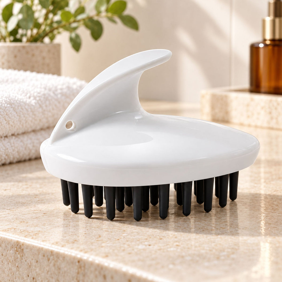 Scalp massager design view