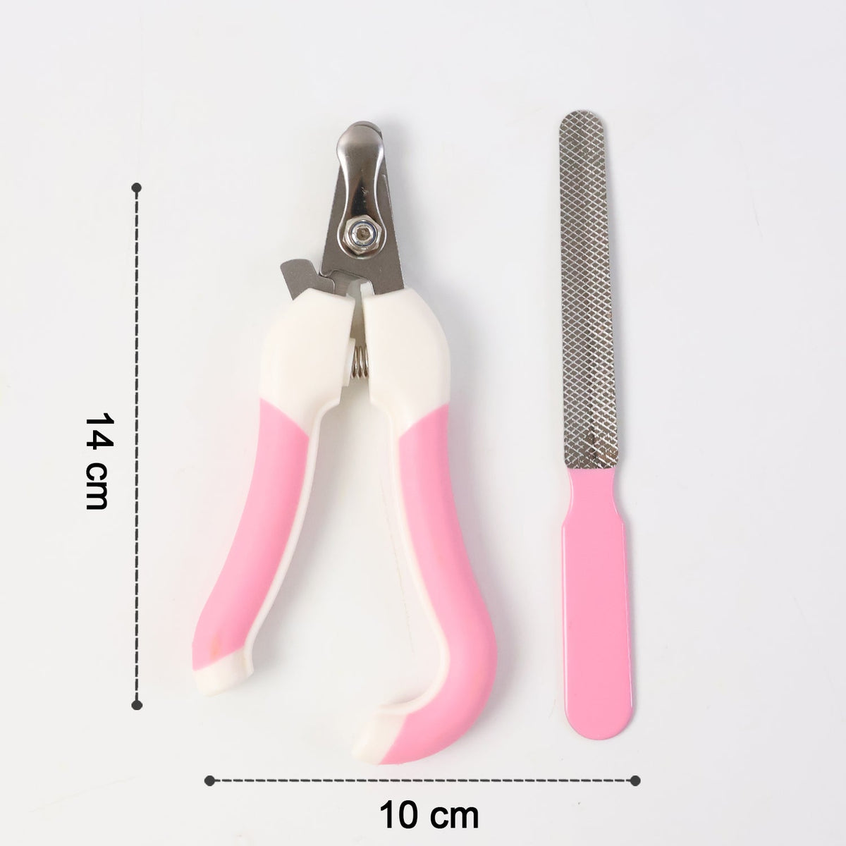 Pet Nail Clipper and File Set for Dogs and Cats, Home Pet Grooming Kit (1 Set)