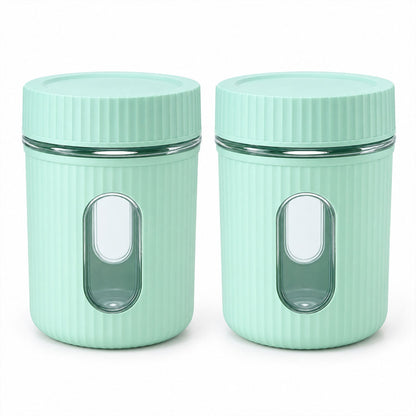 Kitchen Storage Container Set – Airtight 2-Pc 750 ML Set