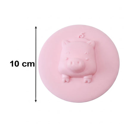 Image illustrating the size details and dimensions of the silicone drain cover.