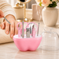 Apple Shape Manicure Set – 8-in-1 Stainless Steel Kit | Indo Glow