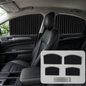 Car Window Sunshade – 4 Pcs Magnetic Set for UV & Privacy | Velvet Wheels