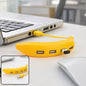 Banana Shape USB Hub – 4-Port 2.0 Splitter | Wiregenix