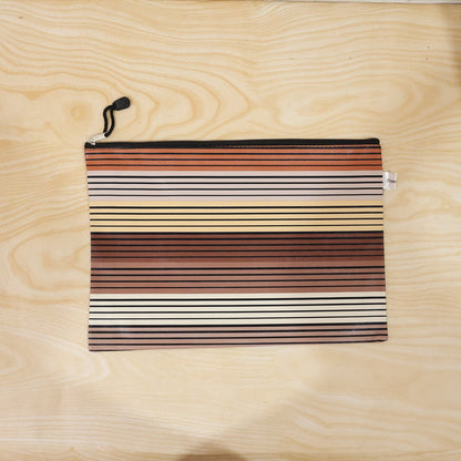 Zipper document pouch office use