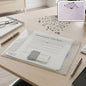 Plastic document folder decorative flap A4