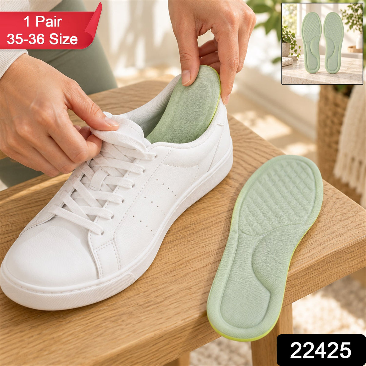 Shoe insoles pack