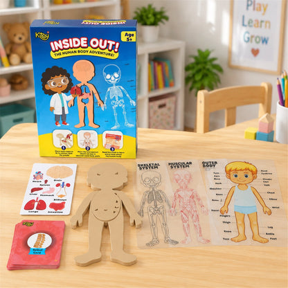 Anatomy puzzle kids learning use