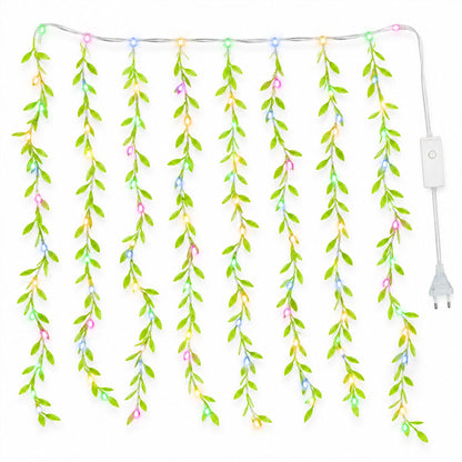 Leaf curtain light design view