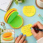 Burger Shaped Sticky Notes – Multicolor Unique Memo Pads | Foloria