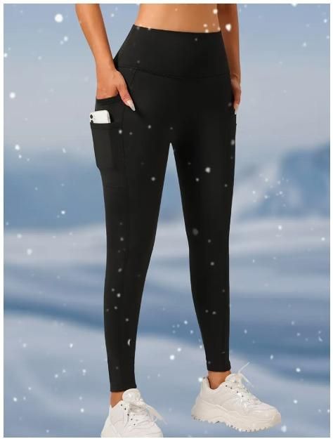 Free size , Soft & Comfy Slim Elastic Tights With Side Pockets