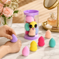 Makeup Powder Puff Set – Washable Soft Sponges in 8 Colors | BeautyBare
