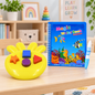 Kids Learning Combo – Magic Water Colouring Book & Flower Shape Sorter Toy