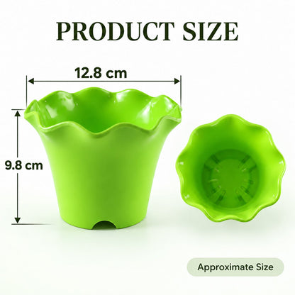 Flower pot size guide
