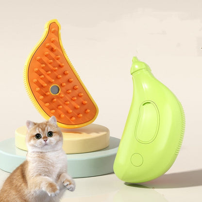 Grooming Spa Deluxe: Steamy Spray Massage Comb for Dogs-1
