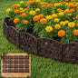 Decorative Garden Fence Border Set - 20 Interlocking Panels
